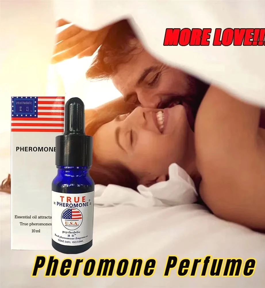 Feromonas fuerte de 10ml para hombres que atraen las mujeres, aceite aromático de feromonas de larga duración para hombres, para negocios, eventos sociales, citas nocturnas