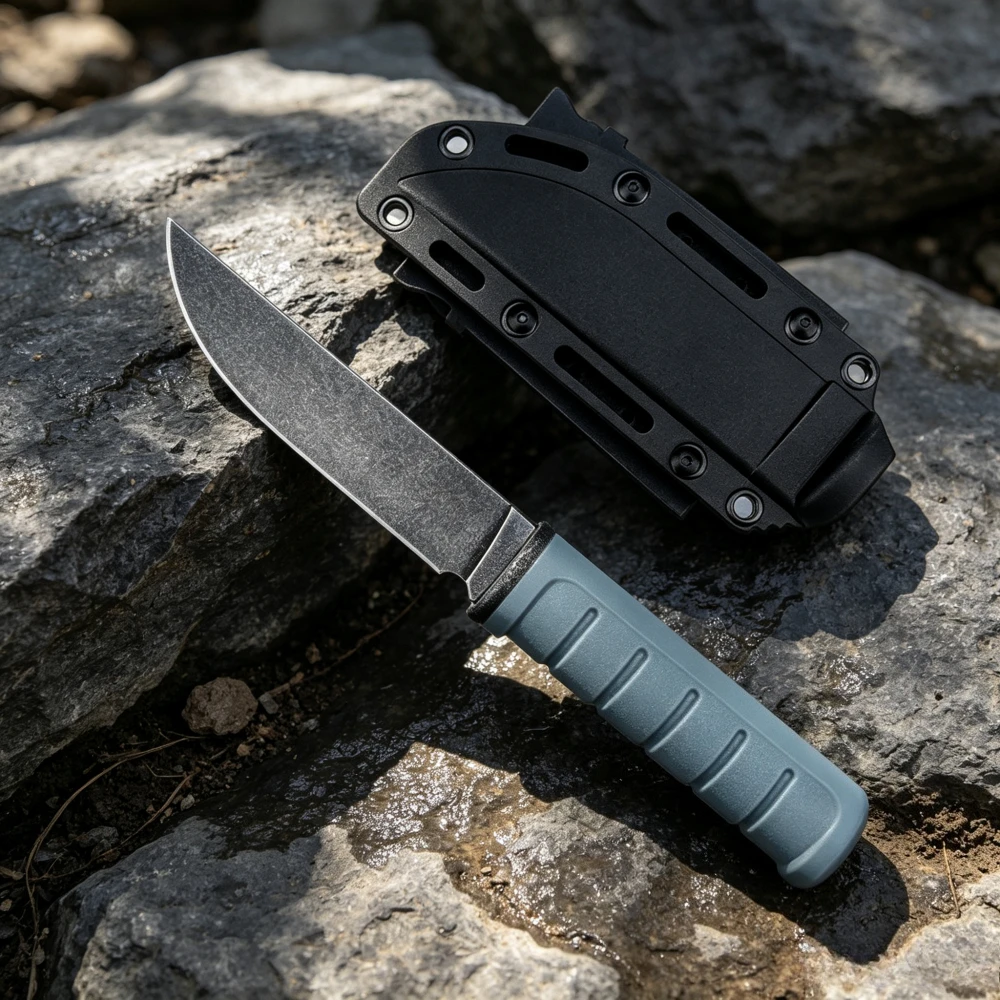 6101 Wilderness Backpacking Mountaineering Knives EDC Lightweight Outdoor Multitools Camping BBQ Fixed Knife Daily Cutter Gifts