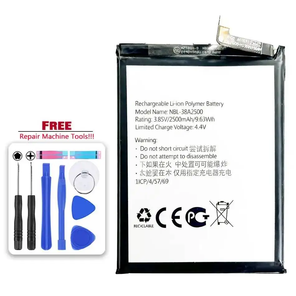 

Для TP-Link Neffos 32 ГБ C5 C7 C7a C7s C9a C9s X1 X1max X20 Y5 Y5s Plus Pro Max Lite Аккумулятор Nbl-38A2500 Nbl-43A4000 Nbl-43A2500