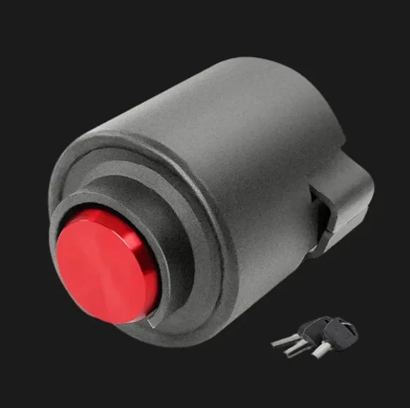 Heavy Duty Trailer Coupler Tongue Lock for 2 5 16 Inch Hitch Steel Anti Theft Latch with 3 Keys RV Towing Security