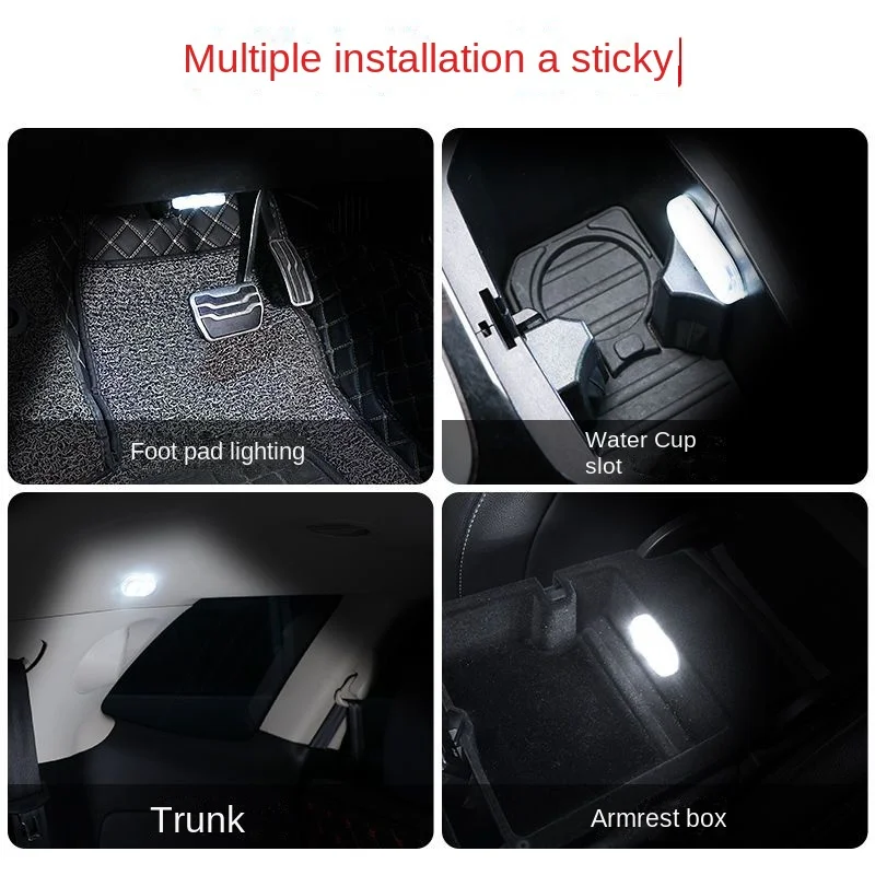 Car LED Touch Lights Wireless Interior Light for OPEL Movano Astra J Sports Tourer Astra F G H Zafira Tourer C