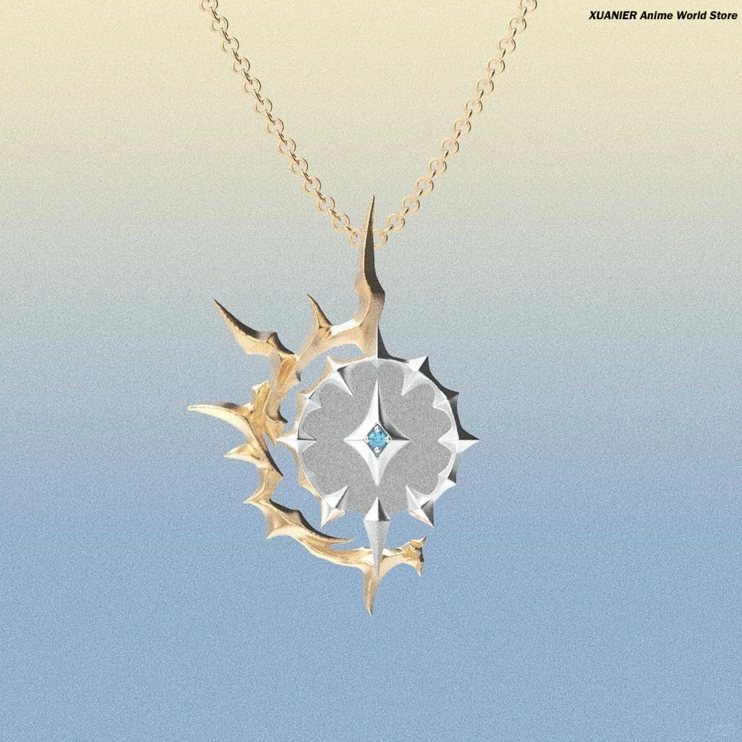 Anime Honkai:Star Rail Khaslana Phainon collar accesorios moda colgante gargantilla de cadena accesorios estudiante Cosplay regalo de Navidad