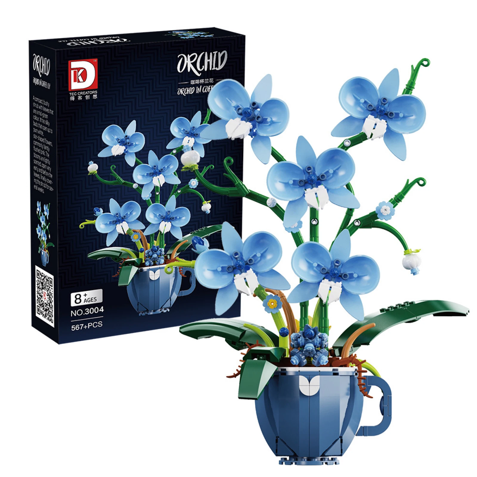 MOC Bausteine Orchideen-Blumen – Plant Parent Yearly Bewertung und Preis