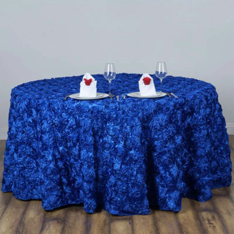 Three dimensional rose tablecloth, petal wedding tablecloth, modern hotel check-in tablecloth, cake petal tablecloth