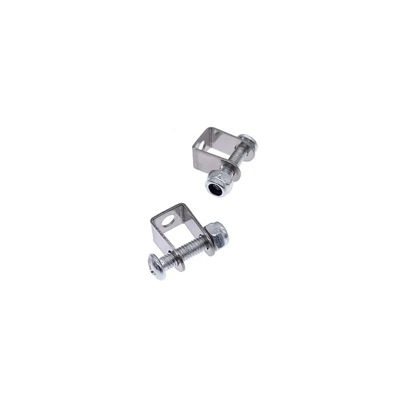 1 Pair MINI Electric Linear Actuator Bracket 304 Stainless Steel Metal Material Hole 4.2mm Micro Linear Actuator Motor