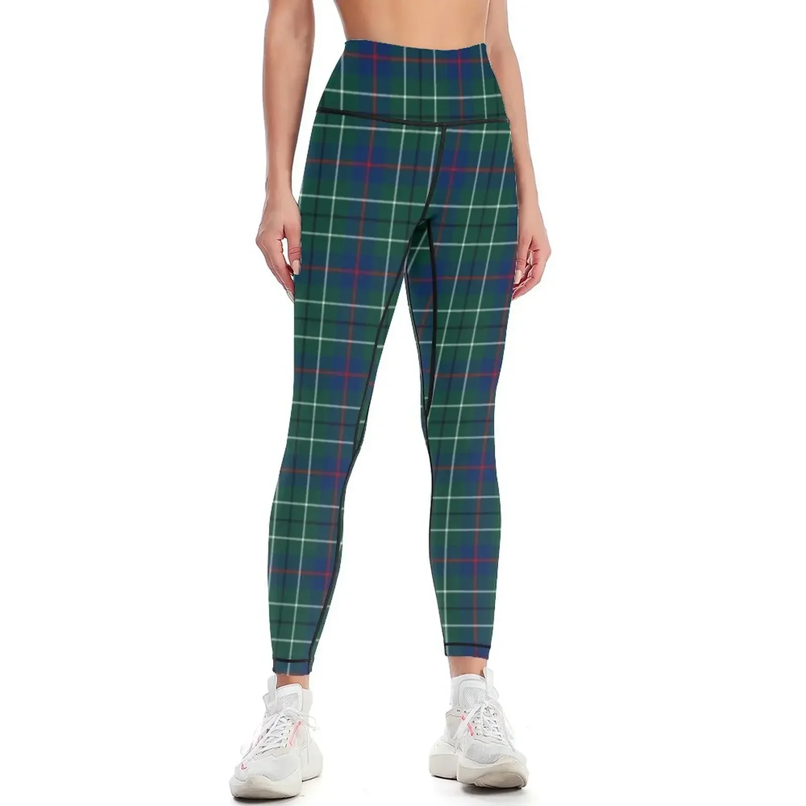 

Clan Duncan Tartan Leggings legging push up push up tights for gym wear Fitness woman Womens Leggings