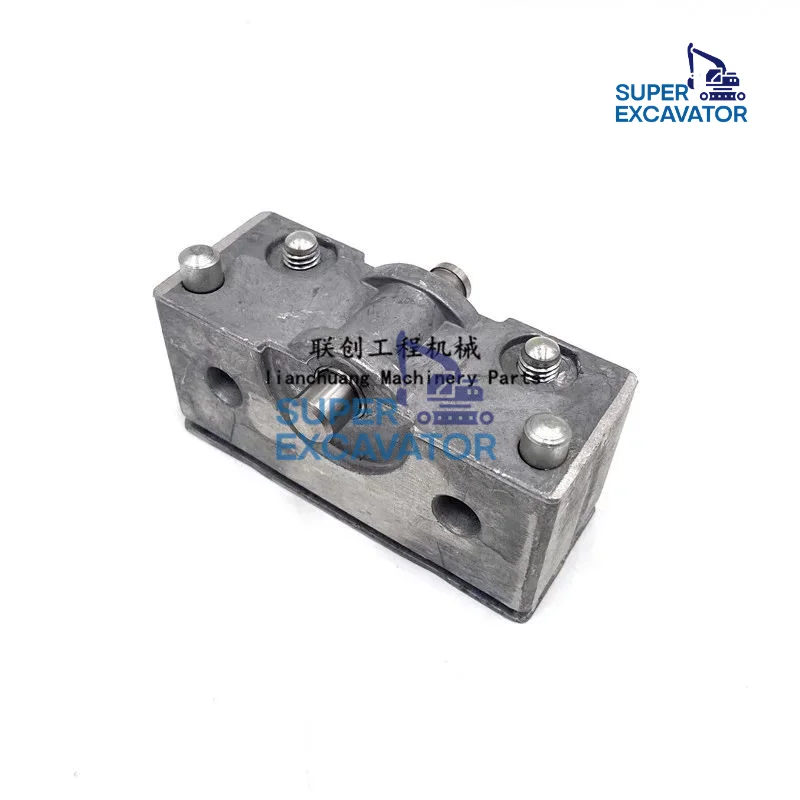 For Kobelco SK200 SK210 SK250 SK350-8 Walking foot valve pressure plate Foot valve pressure cover excavator Parts