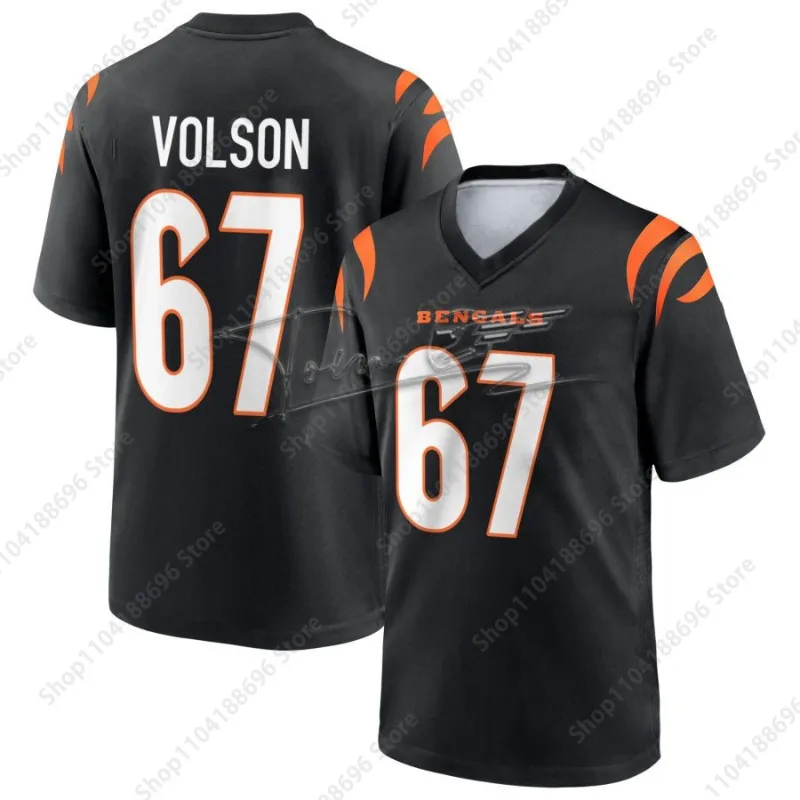 24-25 Summer Adul Cincinnati American Football Jersey Rugby Jersey Sportswear Training Jersey Bengals Burrow 9 Number T-shirt