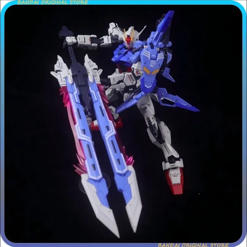 

【IN STOCK】WUJI Model Ryuutoko style Twin Sword Strike MG 1/100 GAT-X105 combinable into a Greatsword with a decal floor stand