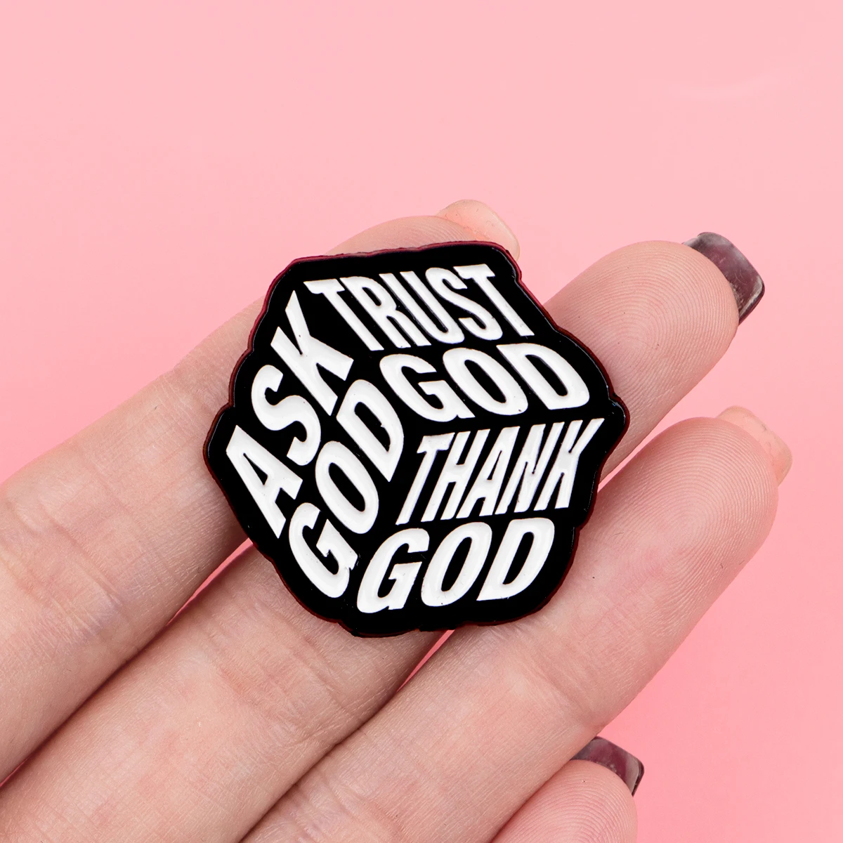 Quotes Series Enamel Pin Funny Sayings Brooch For Coat Women's Brooches Fashion Lapel Badges Jewelry Gift for Friends view 6