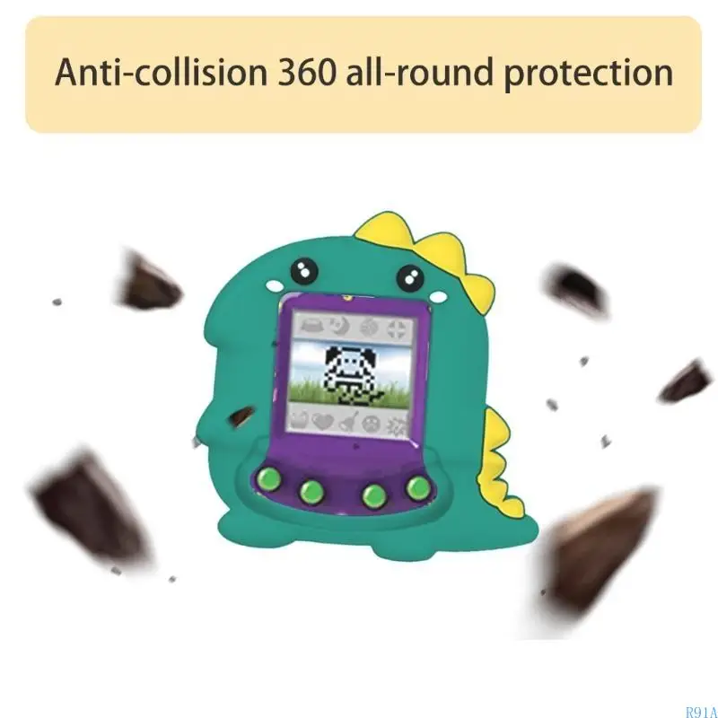 R91A Case protector actualizado Almacenamiento dispositivos juego liviano Cubierta ligera Bolsa gran capacidad adecuada