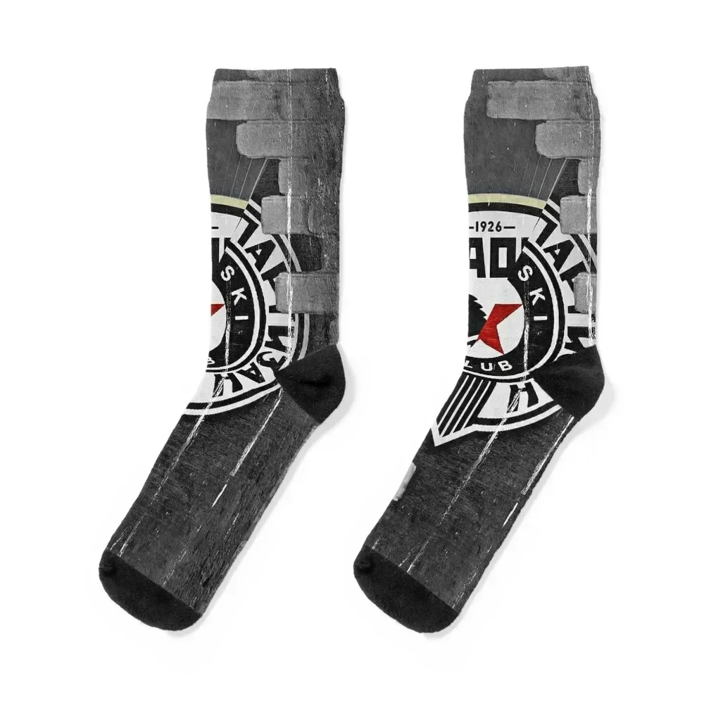 Partizan Beograd Socks fashionable designer brand colored Ladies Socks Men's