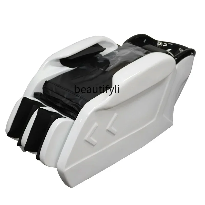 PP Customized New Automatic Massage Shampoo Bed Multi-Functional Integrated Barber Shop High-End for Hair Salon Thai Flush Head