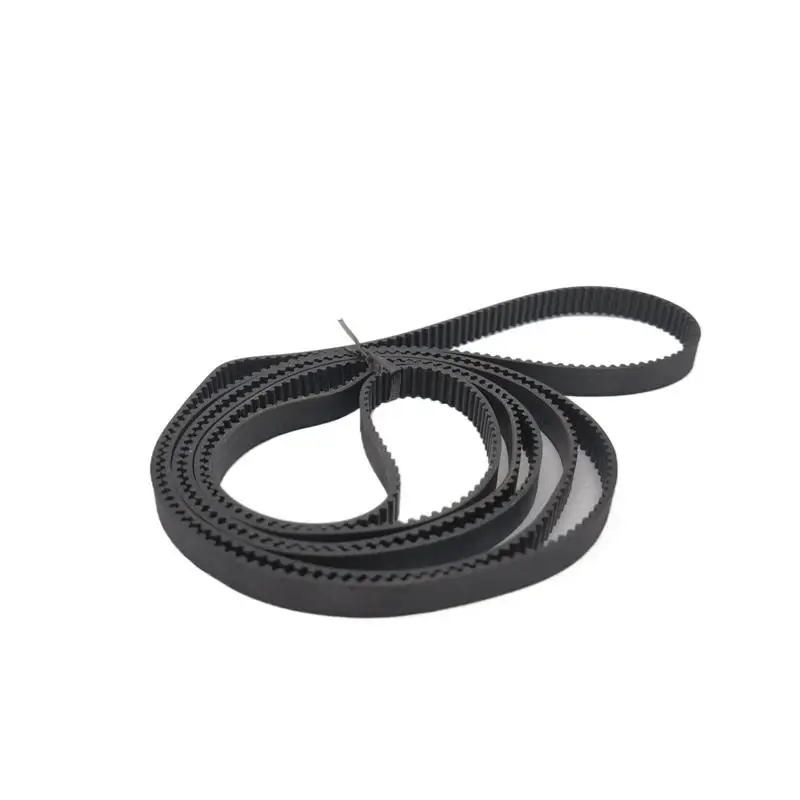 S2M-284 Synchronous Belt S2M-8 Closed-loop Rubber Timing Belts Width 8mm 6mm 18mm STD Black Timing Belt Length 284mm