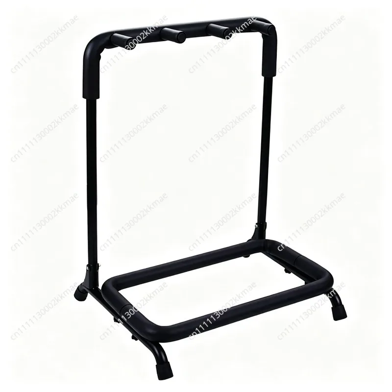 Crossband Multi-Head Guitar Stand Vertical Display 3 Guitar Bass Holder Instrument Stand