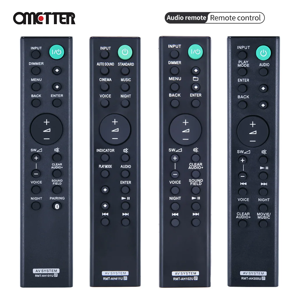 for Sony Bar Barra De Sonido Remote RMT-AH103U RMT-AH101U RMT-AH411U RMT-AH102U RMT-AH100U RMT-AH412U RMT-AH500U RMT-AH300U