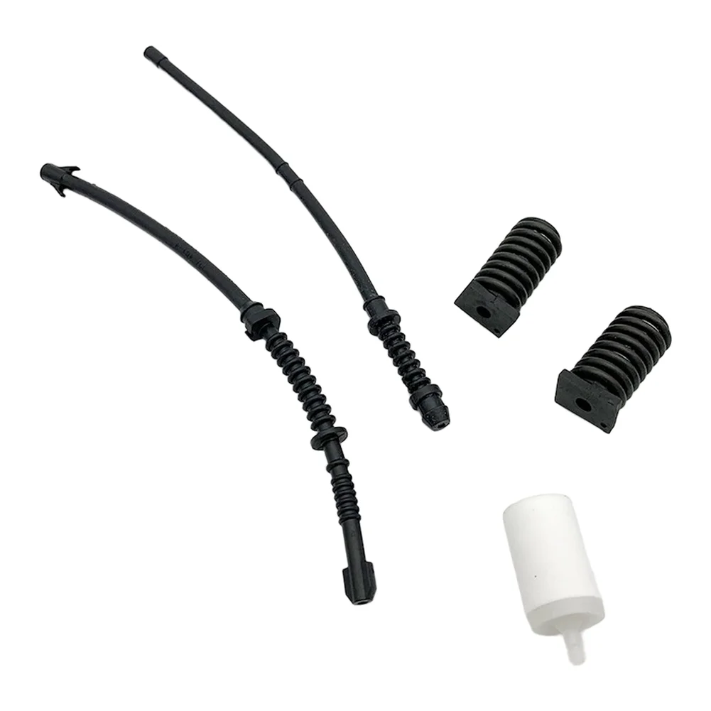 For Various Maintenance Black Fuel Pipe Kit Long Lasting Fuel Components Fuel Tube Assembly Plastic Construction