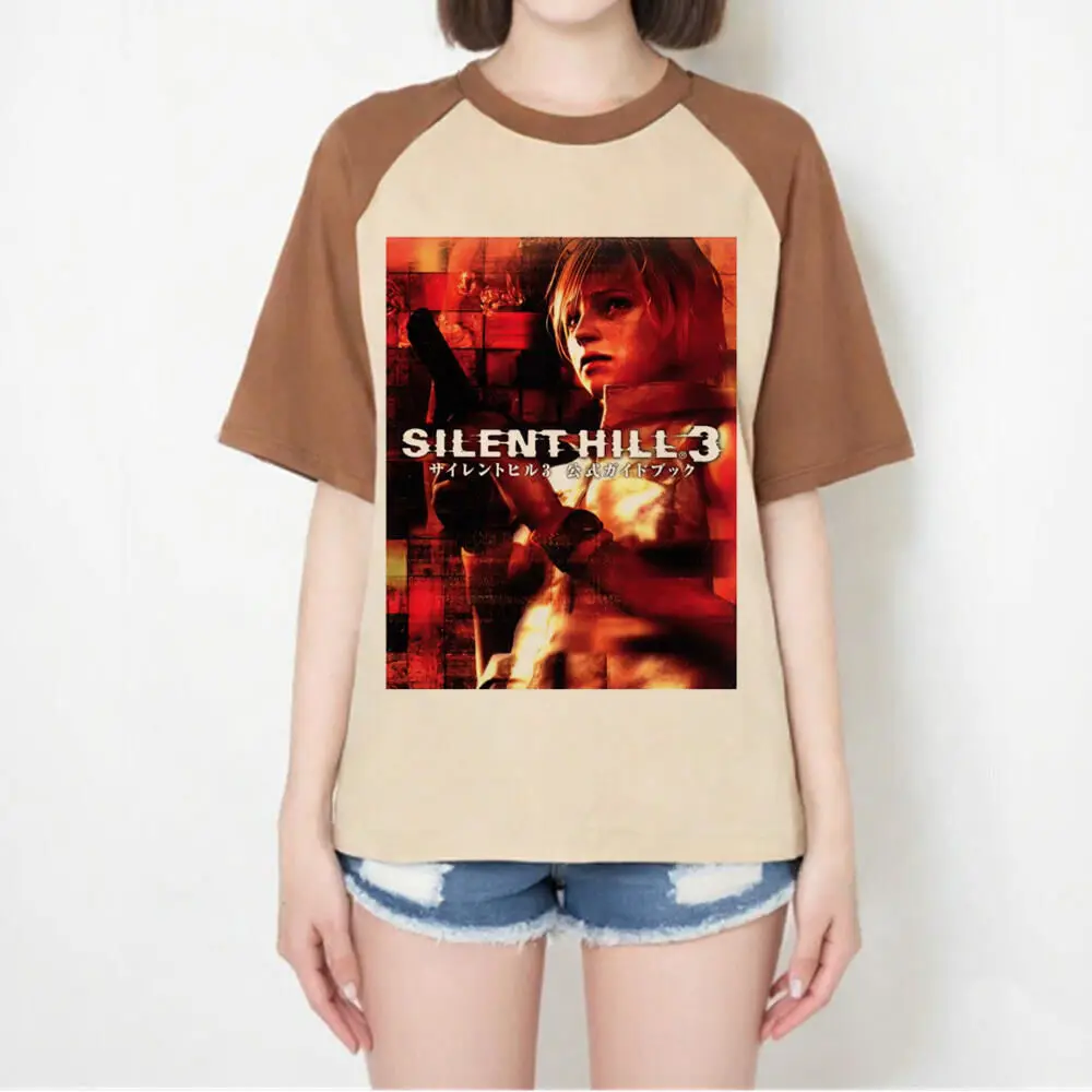 Silent Hill shirt girl women harajuku  Gothic University Classic shirt Colorful Comfortable Breathable Punk