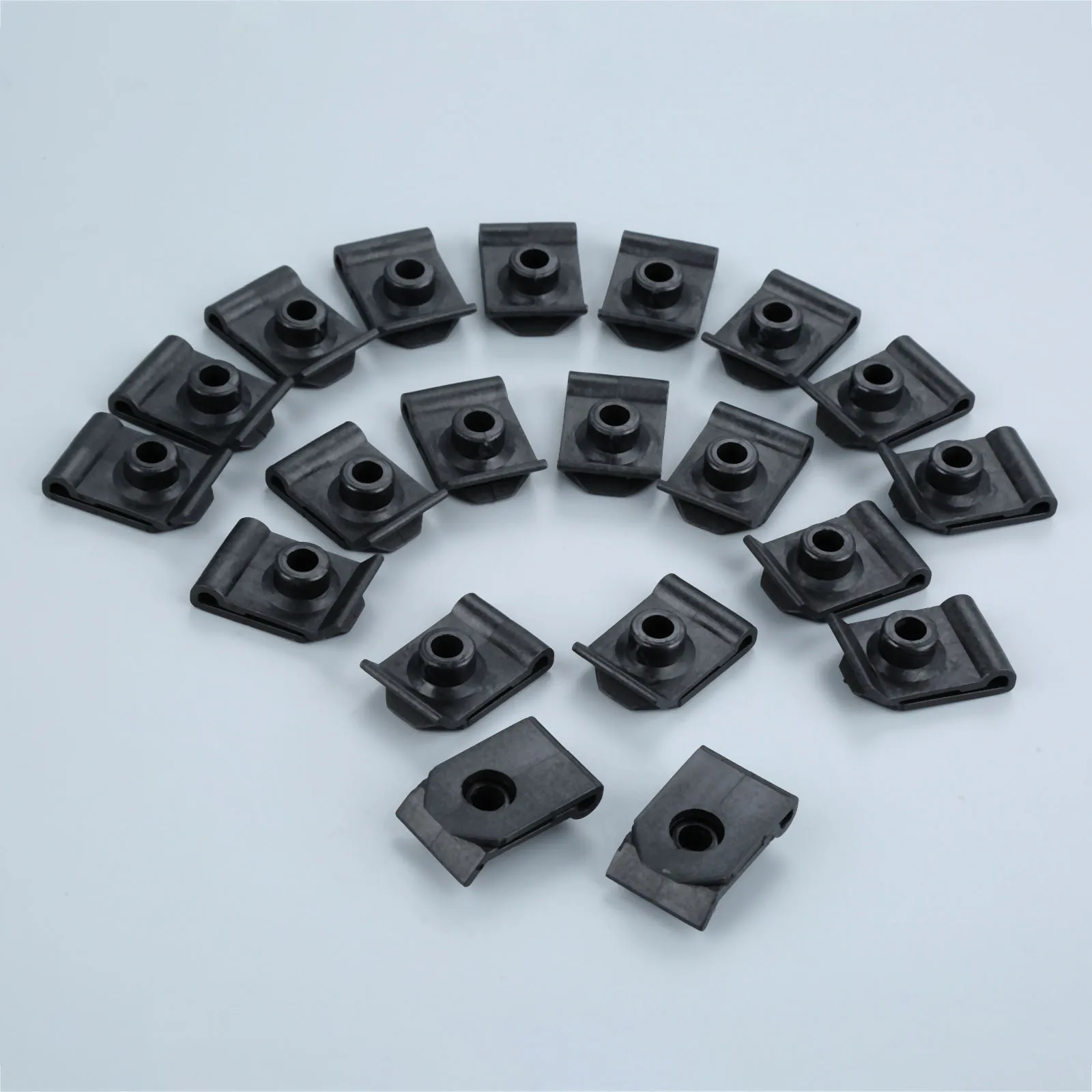 thumbnail image 2 of 100-Pack Plastic Push Clips & Retainers For Toyota Lexus – Fender Liner, Bumper, Trim (AJHGFOW) 2 of 6