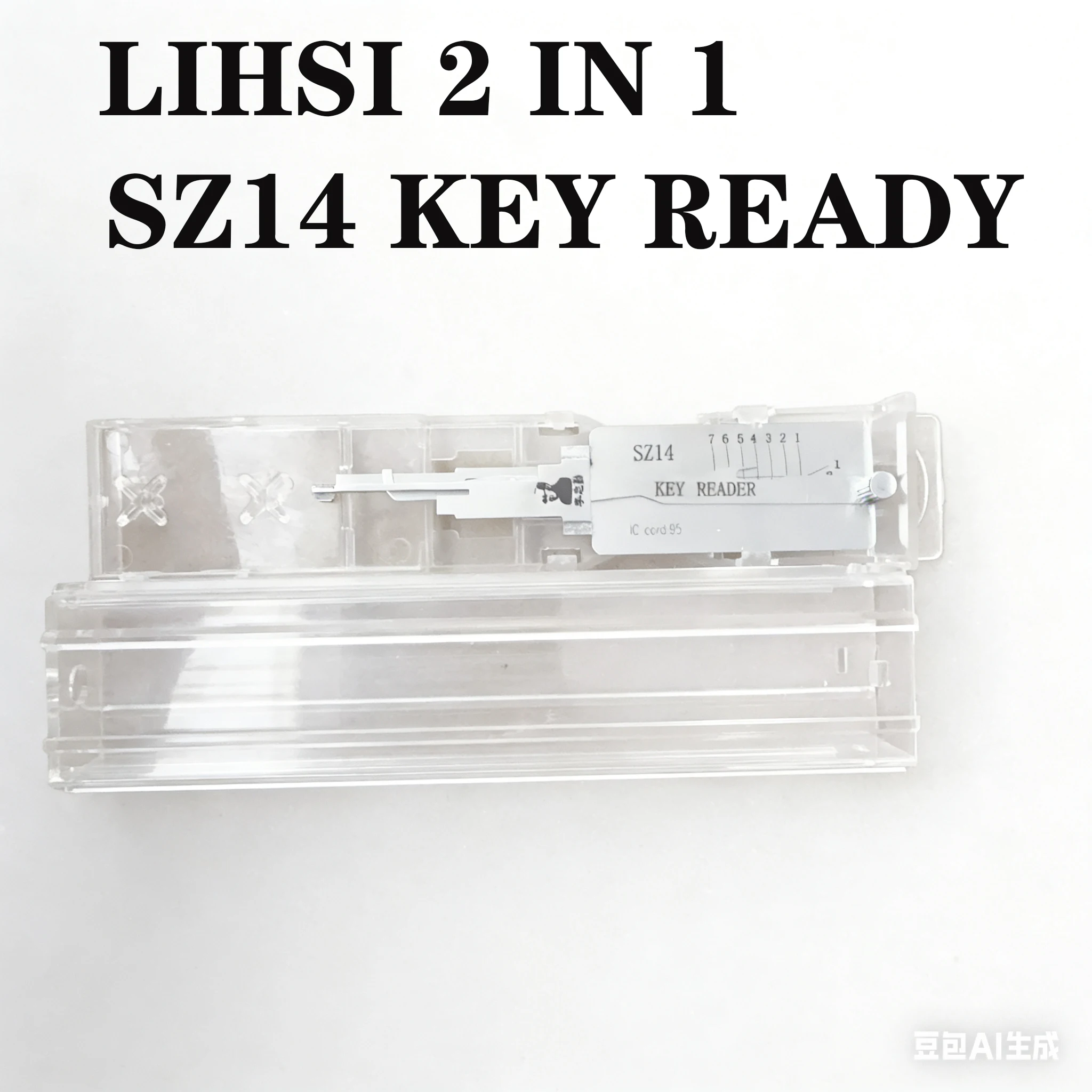 LISHI Auto. Pick FOR SUZUKI  Suits Keyways SUZU 15 (SZ14 & SZ17)  DECODER Only  IGN Only
