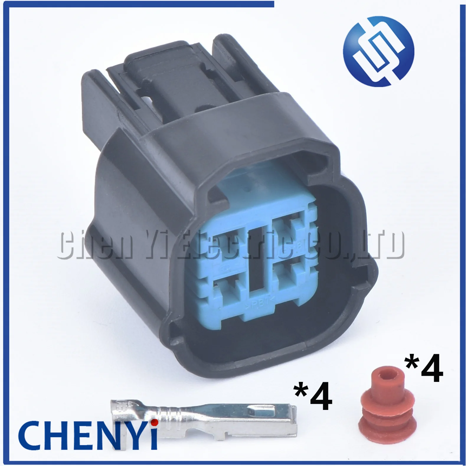 4 Pin female watertight housing plug automobile wire cable connector 6189-0763 For Honda