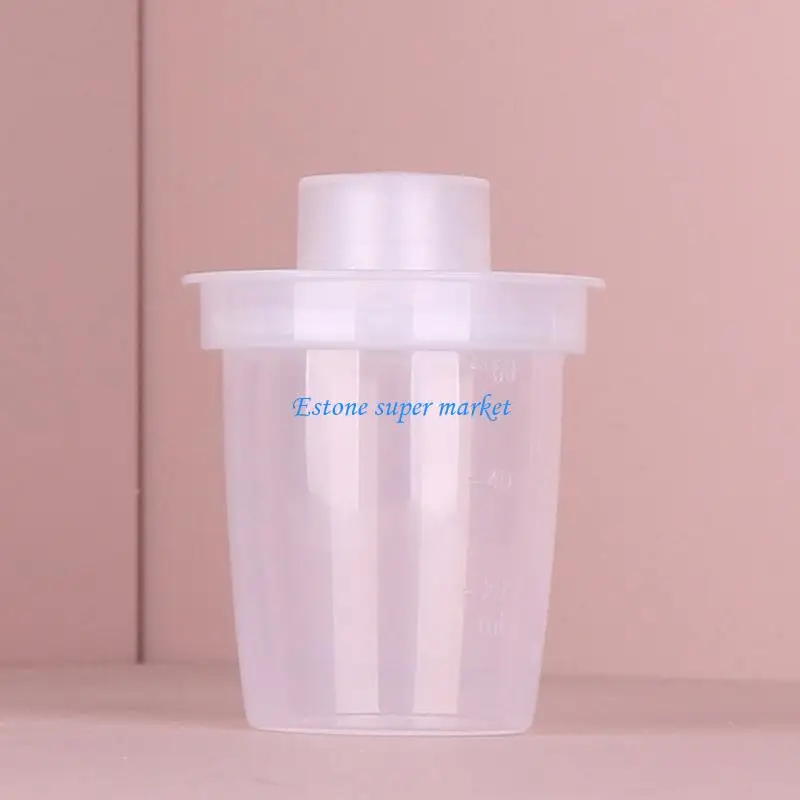 090B 6 Pieces Portable Milk Powder Dispensers 60ml Design for Infant Feeding Travel