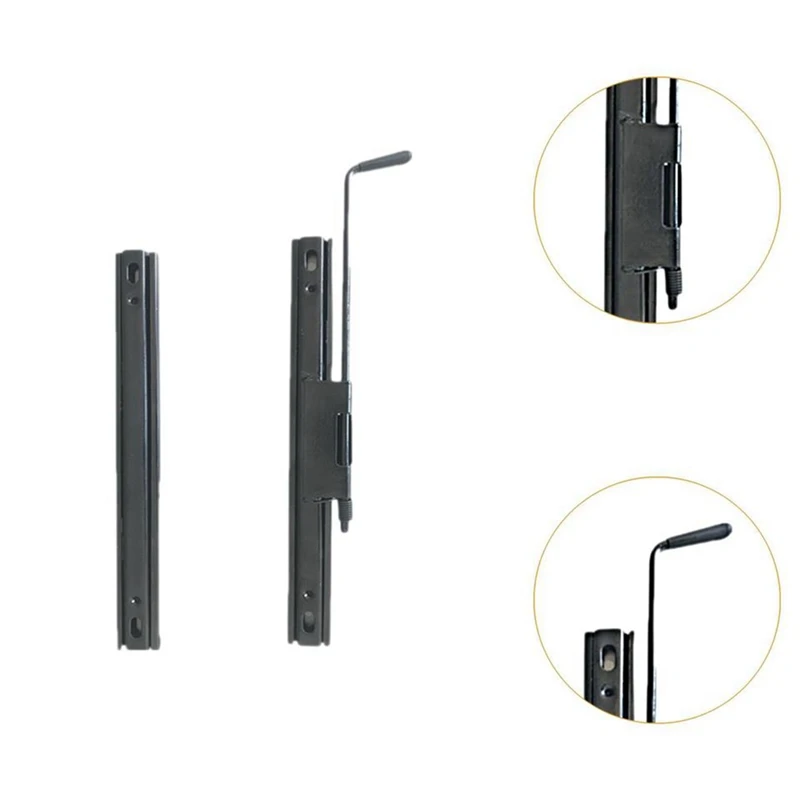Super Sale Forklift Seat Slider Bracket Kit Professional Seat Mounting Track Assembly Kit Car Seat Accessories