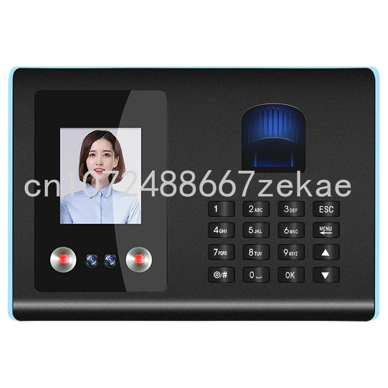 

FA01Large-capacity face and fingerprint time and attendance machine can be hung or swung Real voice reminder