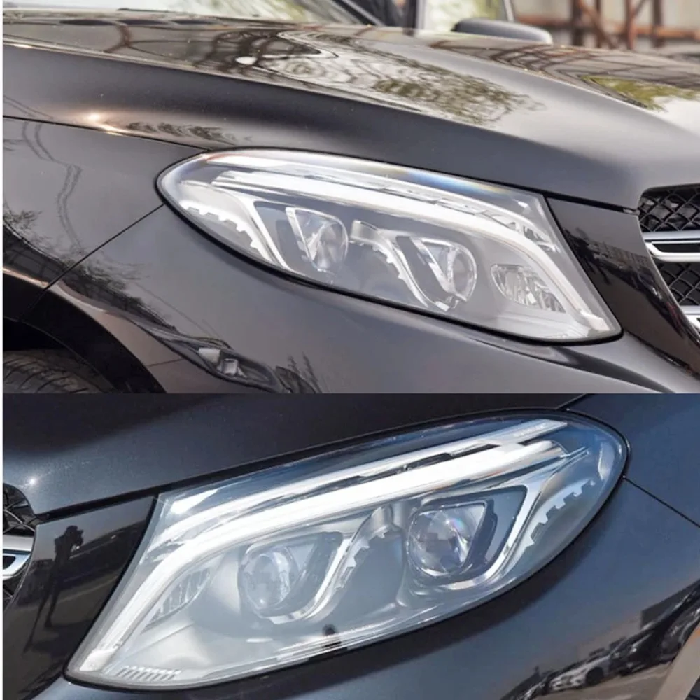 W166 GLE Class 2015-2019 LED Front Headlight Assembly Auto Lighting Replacement Parts OEM 1669065103 1669065203