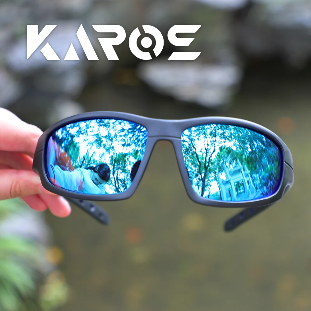 

KAROS 2025 Unisex UV400 Polarised Driving Sun Glasses For Men Polarized Stylish Sunglasses Male Goggle Eyewear