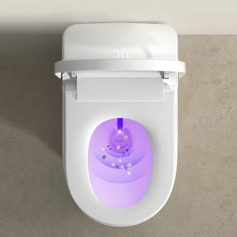 Ceramic AI Touchless Flush Sensor Smart Intelligent Toilet Automatic Electric WC Bidet S-Trap Drainage Remote for Bathroom