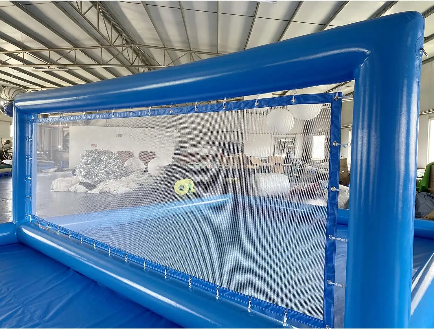 Giant PVC Inflatable Volleyball Court Outdoor Volleyball Pool, Beach Water Volleyball Field for Outdoor Sport Game Pool