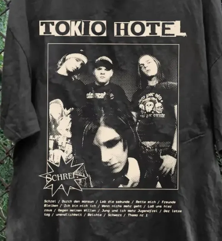 

Графическая рубашка Tokio Hotel, музыкальный подарок группы, Tokio Bootleg TeeMan, одежда, мужские подарки, забавная футболка для мужчин, подарки для мужчин