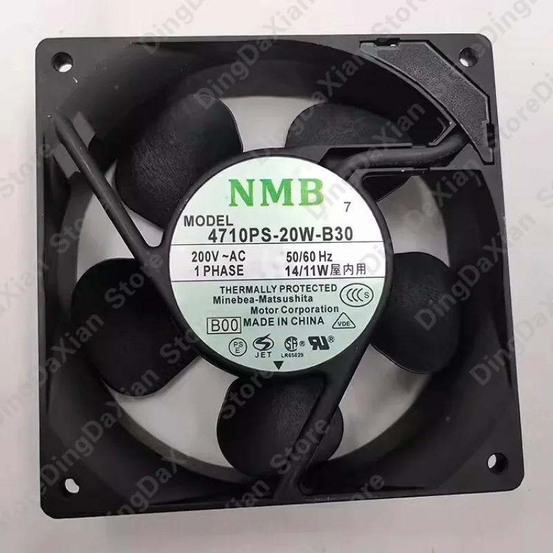 

d+1PCS For NMB-MAT7 4710PS-20W-B30 AC200V 14W 12CM Server Cooling Fan