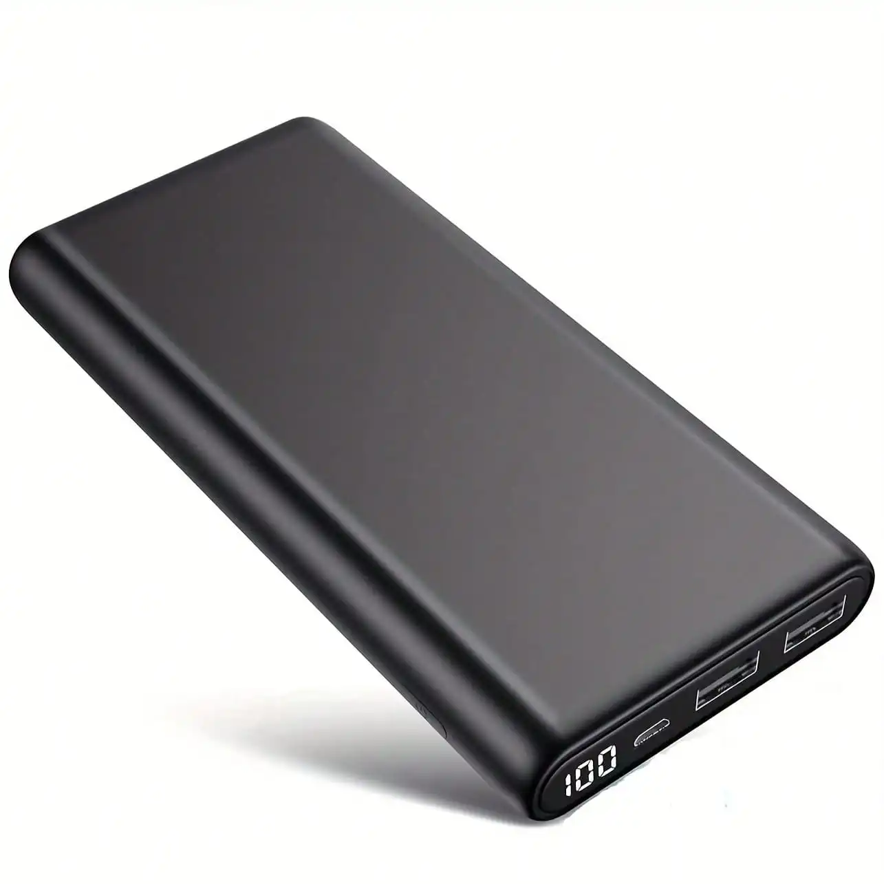 

16000mAh Portable Charger Power Bank Ultra Slim Design Portable Phone Charger With Type C Input & 2 Output Backup Charging External Battery Pack For Smart Phone Android Tablet Etc Compatible With For Phone16 15 14 13 12 11 X 8 7 6 For Apple Phone, IPad, A