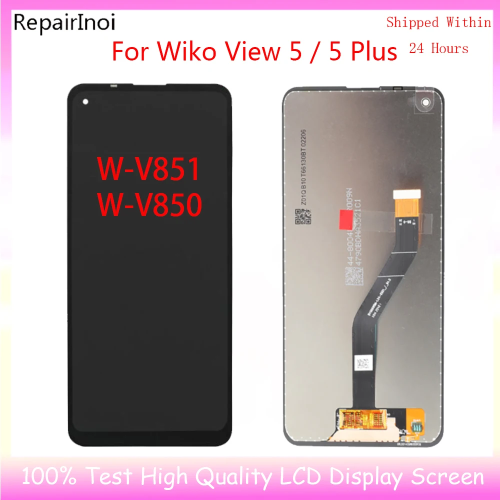 100% Tested Full Display Screen For Wiko View 3 4 Lite 5 LCD Display Touch Screen Digitizer Assembly For Wiko View 5 Plus LCD