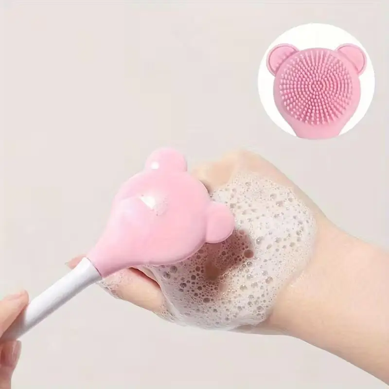 6/8pcs Face Care Cleaning Set Ice Tray Moisture Proof Hair Ties Headwear Wristband Face Washing Brush Beauty Tool Kit For Skin
