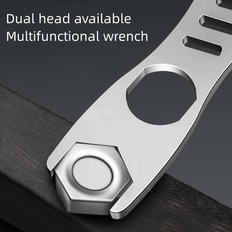 Multifunctional double end open end wrench, For All Sizes Of Screws Multi-purpose DIY Hand Tool Torque Wrench Hardware Tools