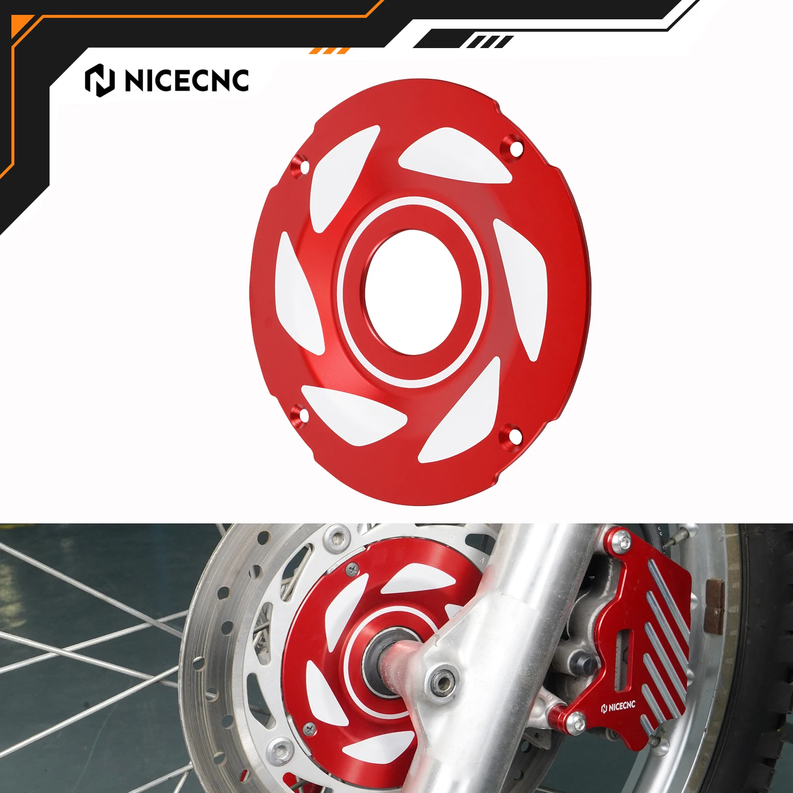 NICECNC Hubcap For Honda XR650L XR 650L 650 L 1993-2025 2024 2023 2022 2021 Billet Aluminum CNC-machined Motorcycle Accessories