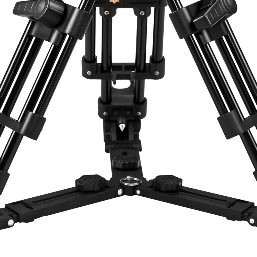 E-IMAGE EI-7502 Professional Baby Legs Tripod with 75/100mm Bowl Hunting Tripod Ring Light