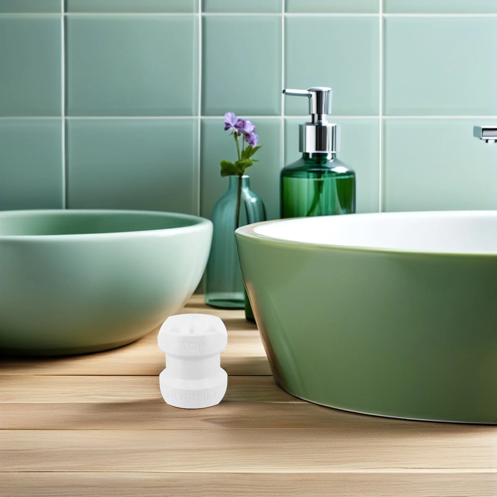 

Pump Bottle Refill Adapter for 4Cm Diameter Bottles Reusable Spill Proof Liquid Transfer Connector for Shampoo Soap Conditioner