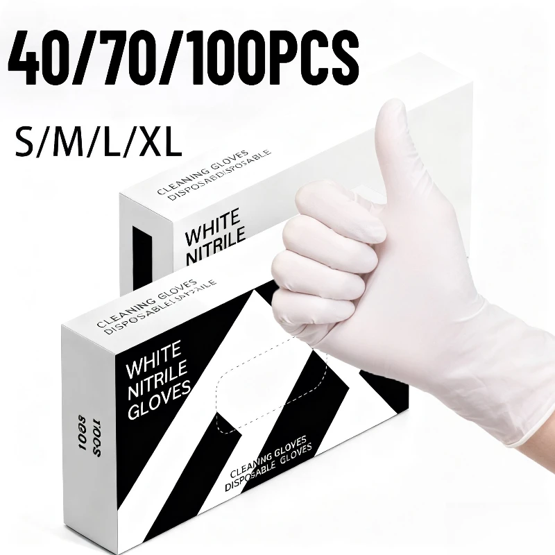 40/70/100PCS White … - image