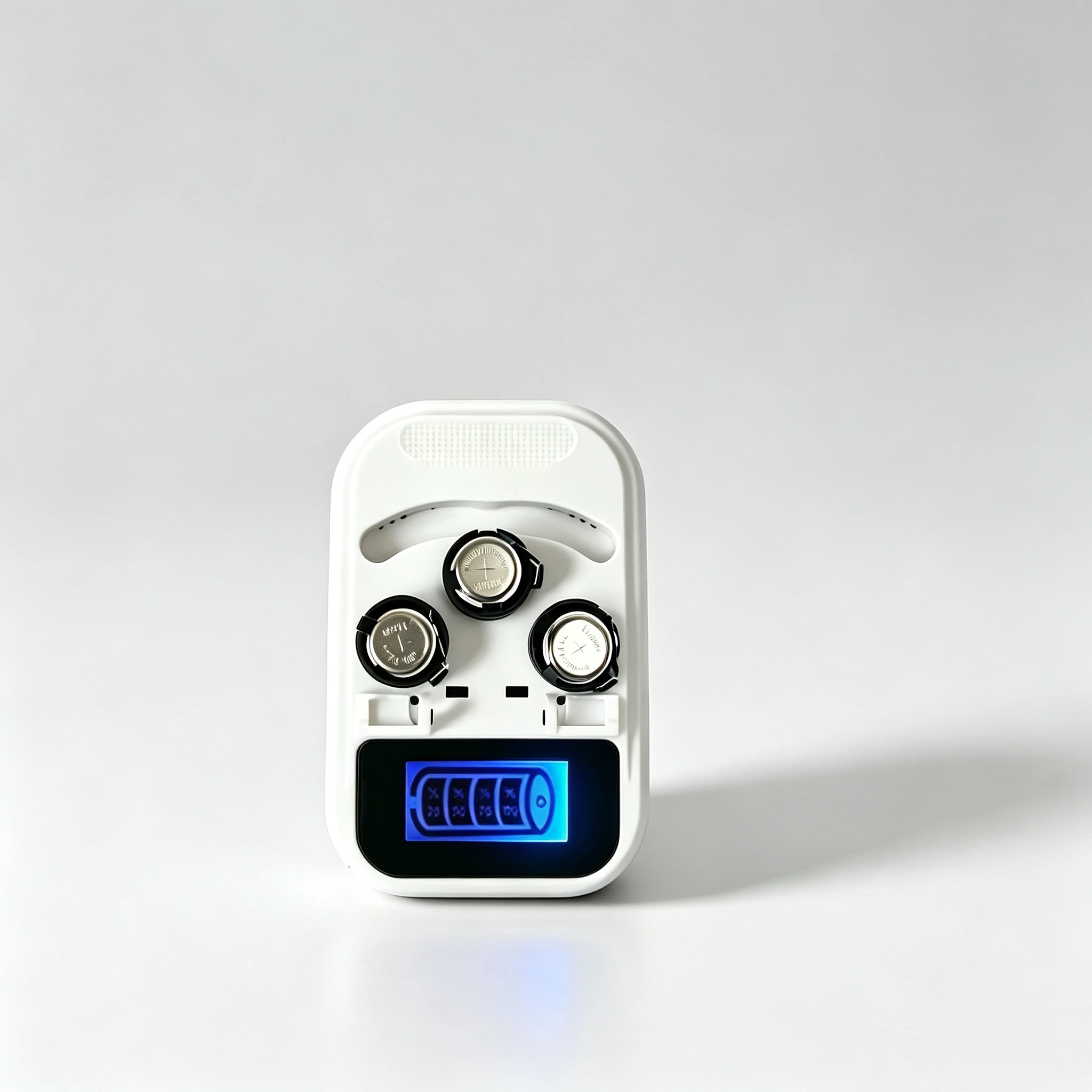 1.2V Button Battery Charger Kit, Rechargeable LR44 GPA76 A76 Coin Cells Set for Watch Calculator Toys
