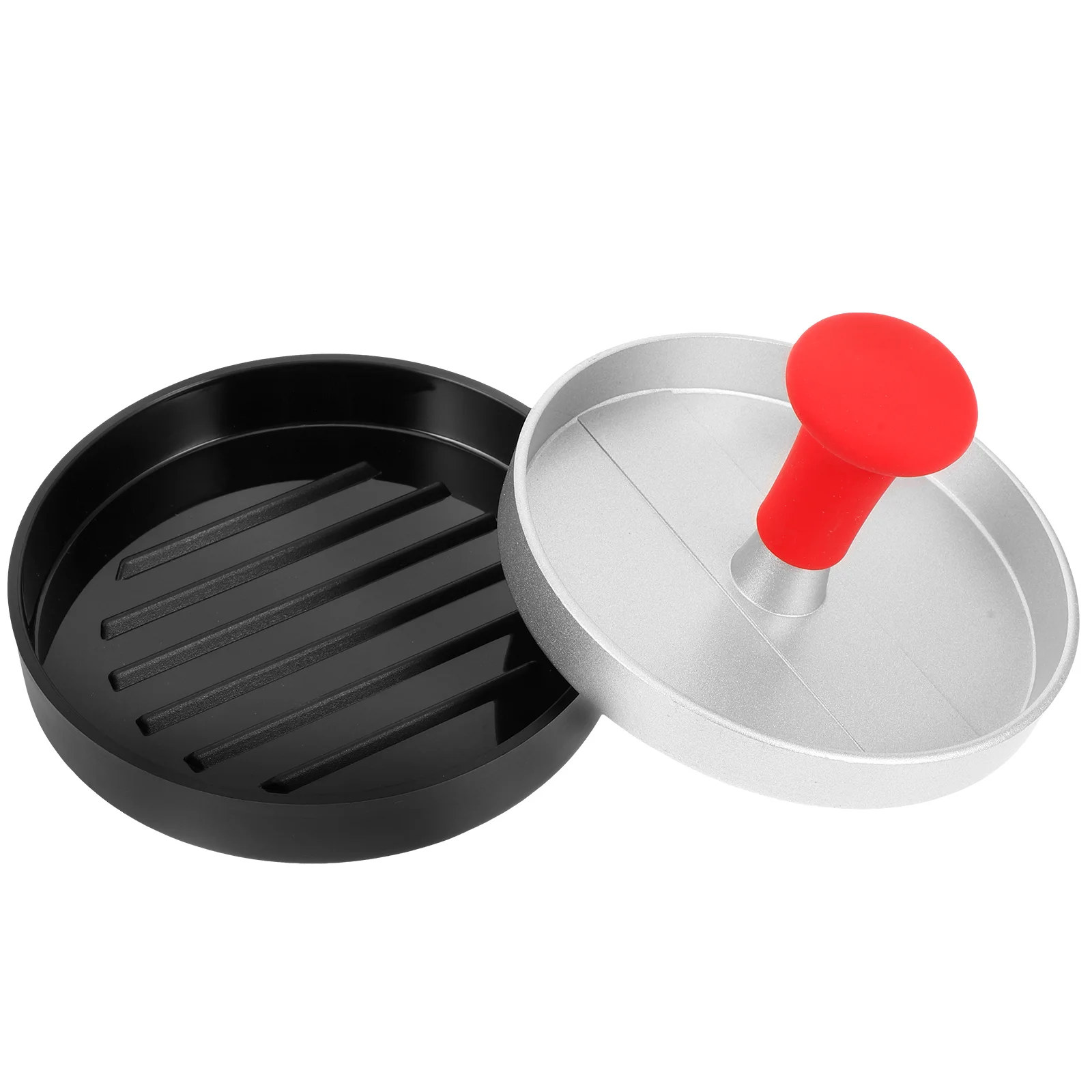 

Meat Press Tool Stainless Steel Burger Patty Maker Ground Beef Press Manual Griddle Grill Cooking Weight Hamburger Tool