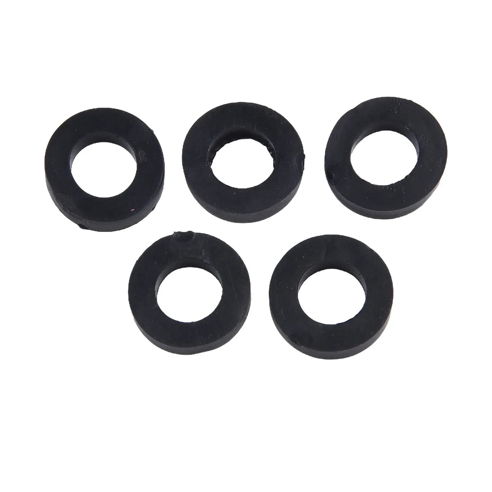 Black Mixed Tap Washers Set Rubber Washers For Plumbing Applications Stop Water Flow Repair Dripping Sink Shower