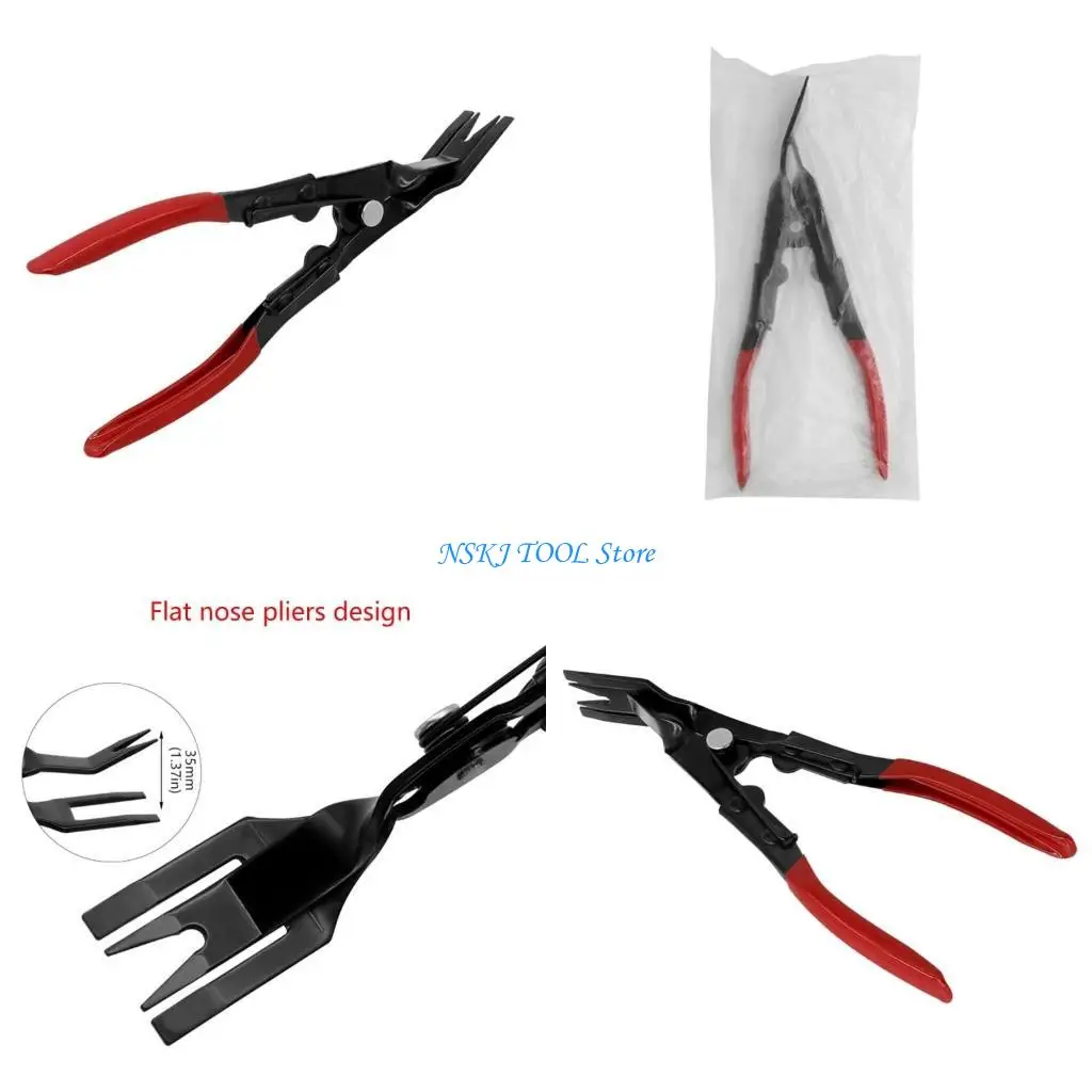 L8RC Trim Clip Removal Pliers Door Clip Panel Trim Removal Dashboard Remover