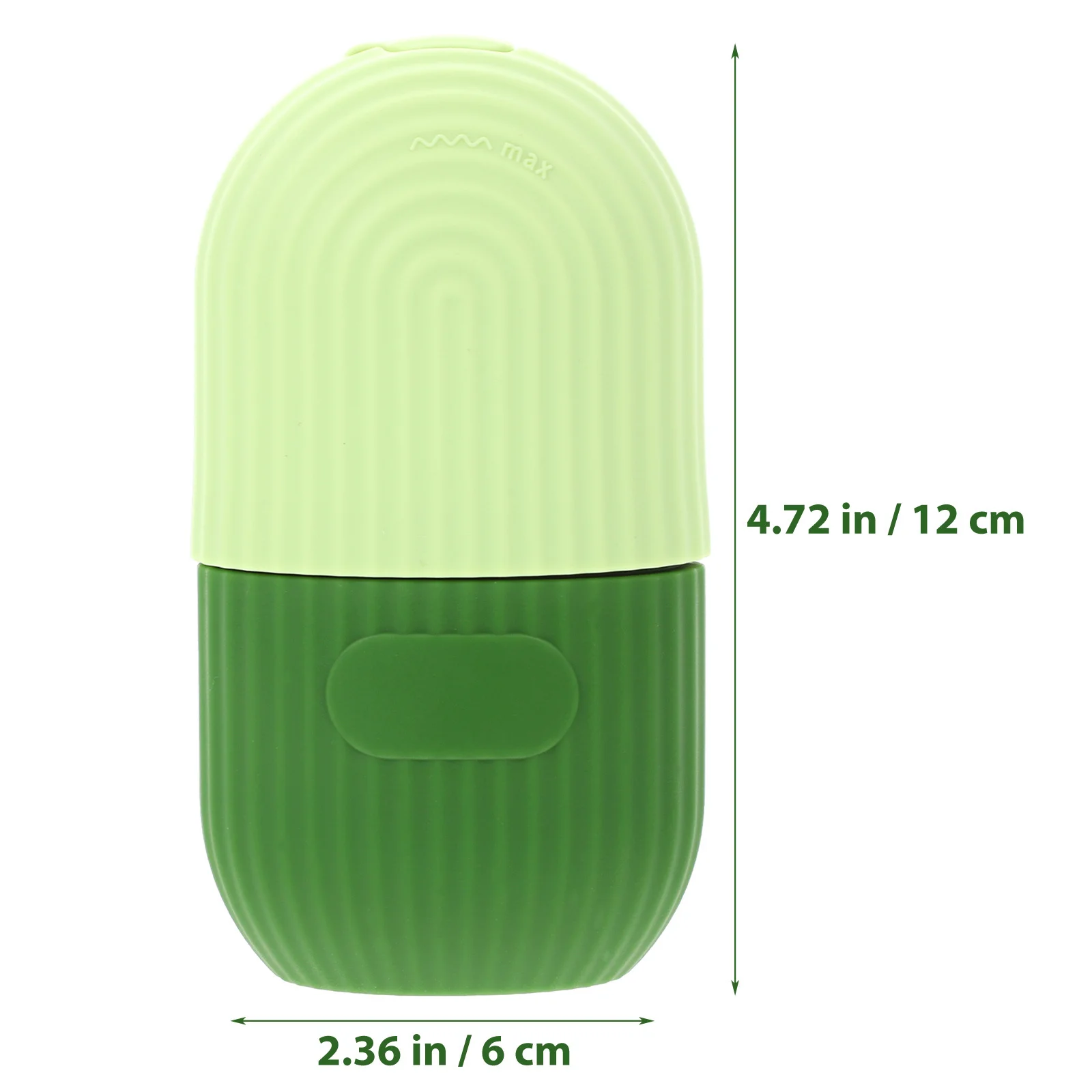 Pour outil de Massage du visage en Silicone, Portable, réutilisable, soins de la peau, masseur roulant sur glace pour femmes