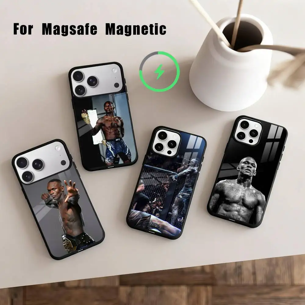 

I-Israel A-Adesanya-A Phone Case For iPhone 17,16,15,14,13,12,Plus,Pro,Max for Magsafe Magnetic Wireless Charging