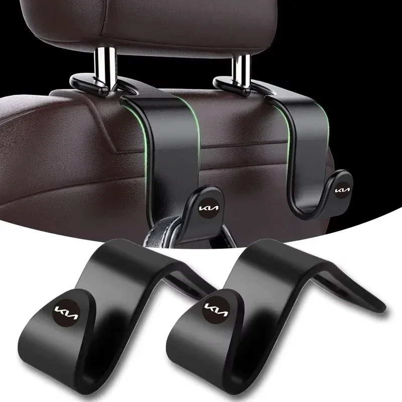 Ganchos para asiento de coche, soporte de almacenamiento para asiento trasero, accesorios para KIA Ceed Sportage Rio K5 Optima Cerato Proceed Venga Sedona Forte