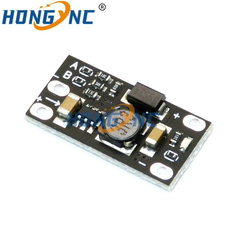 미니 DC-DC 부스트 스텝 업 컨버터, 전압 조정기 PCB 보드 모듈, 3V, 3.2V, 3.3V, 3.7V, 5V, 9V-12V, 5V, 8V, 9V 설정 가능